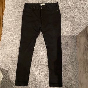 Black Aeropostale faux jeans (stretchy pants)